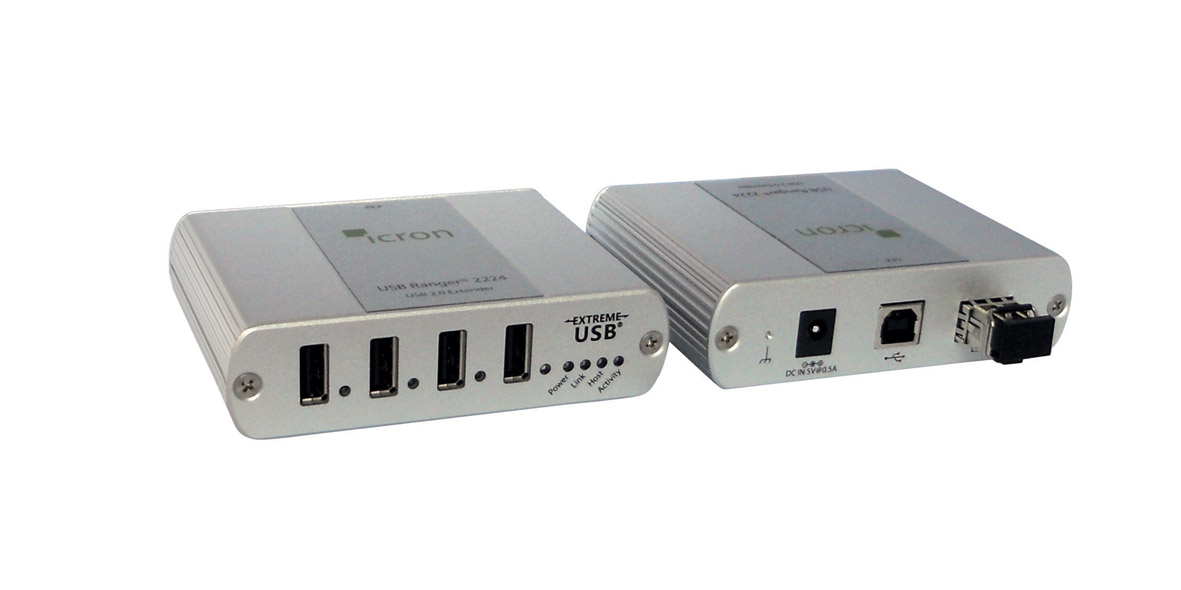 USB-2224(延長4個USB2.0接口，多模光纖延長500米)