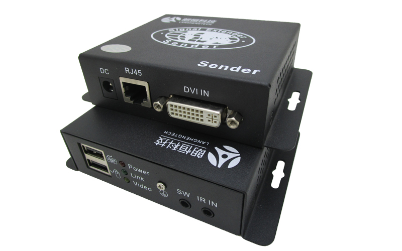 DVB-100DU(DVI&USB鍵鼠&遠程開關機&紅外延長100米)
