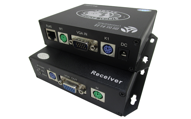 KVM-100AD(PS2&VGA&遠程開關機延長100米 工業級)