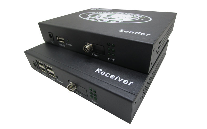 USB-2034(D)(4個USB2.0接口光纖延長20公里)