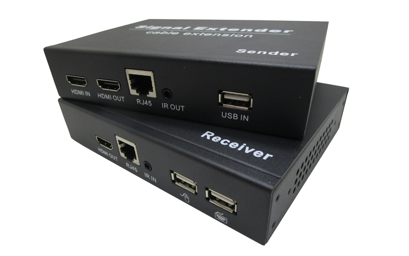 HDE-200HU(HDMI+USB鍵鼠+紅外網絡傳輸器)