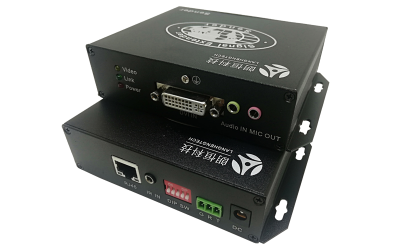 IPDE-120AS(DVI+雙向RS232+雙向音頻+紅外)高速延長器