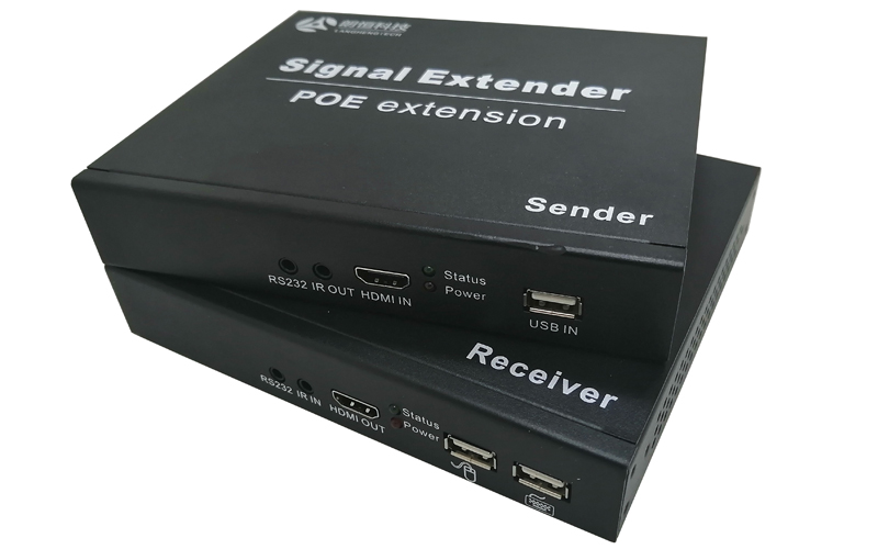 IPHUP-200D(HDMI+USB+IR)POE網絡傳輸器)