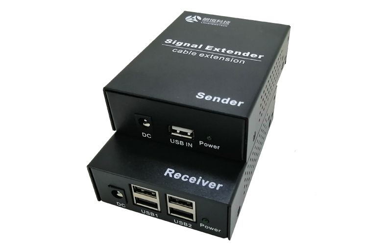 USB-2154D(4個(gè)USB2.0網(wǎng)絡(luò)延長(zhǎng)器)