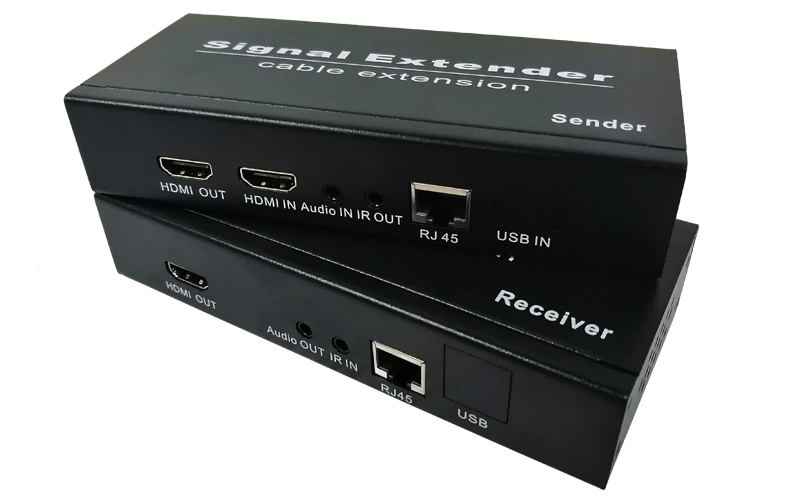 HDE-190HAS(HDMI+獨立音頻+RS232+紅外網絡傳輸器)