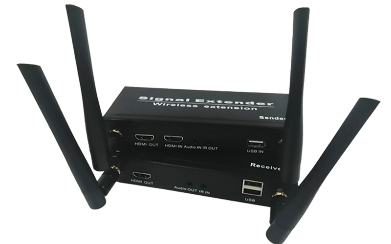 WH-200HUAS-M(HDMI+USB鍵鼠+獨(dú)立音頻+RS232+紅外無(wú)線延長(zhǎng)器)