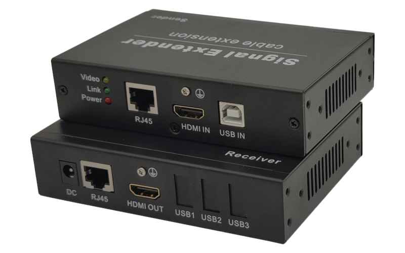 HDB-100M4(HDMI+USB2.0+開關機)延長100米