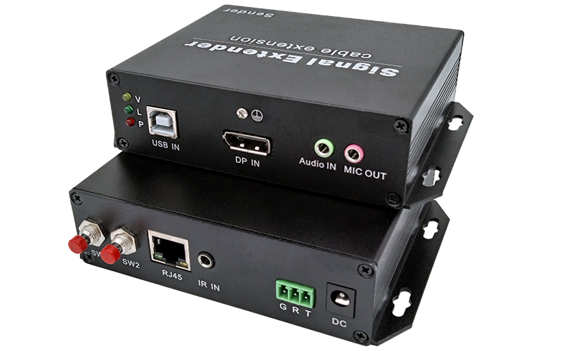 IPDH-125UAS(DP轉HDMI+USB2.0+雙向音頻+雙向RS232+紅外)高速延長器